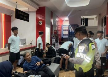 Polresta Batang Tangkap Terduga Pelaku Perusakan Bus Persib U-18 di Tol Pemalang